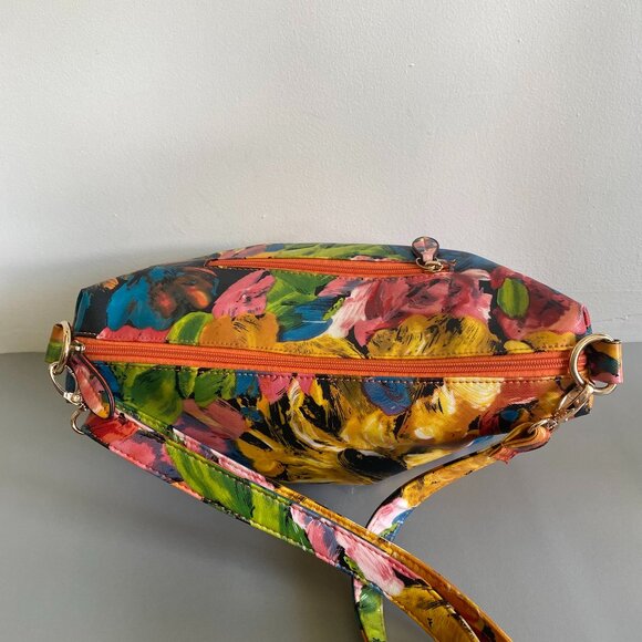 Imoshion Colourful Abstract Floral Crossbody Bag - Picture 5 of 12